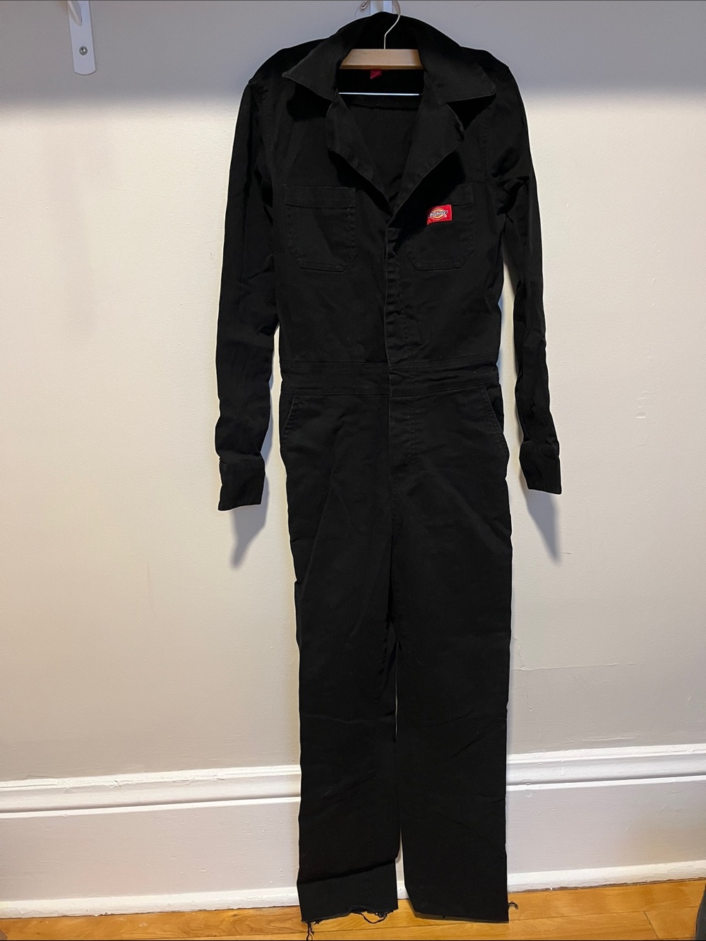 Dickies Black Kids Long-Sleeve One-Piece Coverall
